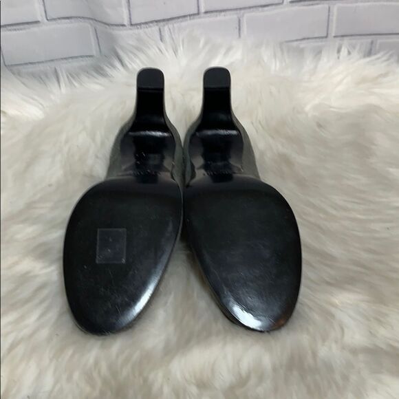 Sandro Vicari Gray Suede Platform Heels Sz 37.5/7 - Picture 6 of 6